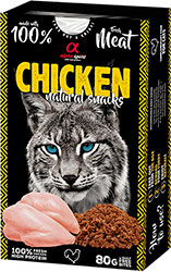 Alpha Spirit Cat Natural Snack Chicken Лакомство с курицей для кошек