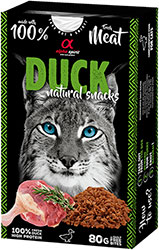 Alpha Spirit Cat Natural Snack Duck Лакомство с уткой для кошек