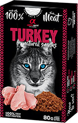 Alpha Spirit Cat Natural Snack Turkey Ласощі з індичкою для котів