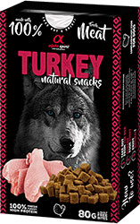 Alpha Spirit Dog Natural Snack Turkey Ласощі з індичкою для собак