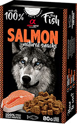 Alpha Spirit Dog Natural Snack Salmon Ласощі з лососем для собак
