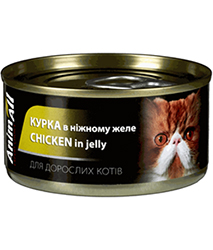 AnimAll Курица в нежном желе для кошек