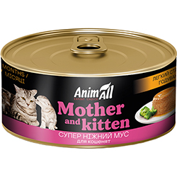 AnimAll Ніжний мус для кошенят