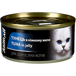 AnimAll Тунець в ніжному желе для котів
