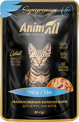 AnimAll Тунец для кошек, пауч AnimAll Тунец для кошек, пауч