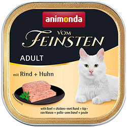 Animonda Vom Feinsten для кошек, с говядиной и курицей