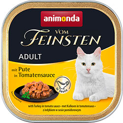 Animonda Vom Feinsten для кошек, с индейкой в томатном соусе