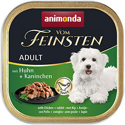 Animonda Vom Feinsten для собак, с курицей и кроликом в соусе