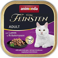 Animonda Vom Feinsten для кошек, с ягненком в травяном соусе
