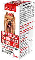 Празицид-суспензия для взрослых собак