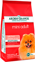 Arden Grange Mini Adult Dog Chicken & Rice