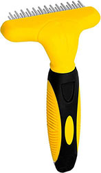 Barksi Расческа-грабли для кошек и собак, двухрядные