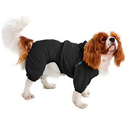 Barksi Textile Комбінезон-дощовик для собак, чорний