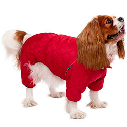 Barksi Textile Комбінезон для собак, червоний