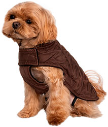 Barksi Textile Куртка для собак, коричнева