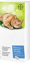 Bayer Таблетки для котів