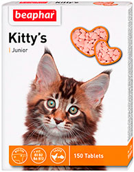Beaphar Kitty's Junior - вітаміни для кошенят