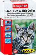 Beaphar SOS Flea and Tick Collar Нашийник для котів 35 см