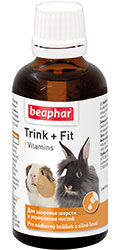 Beaphar Trink + Fit для грызунов и кроликов
