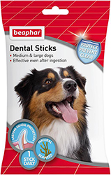 Beaphar Dental Sticks Жувальні палички для собак середніх і великих порід