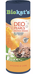 Biocat's DEO Pearls Orange Breeze - дезодорант для кошачьего туалета