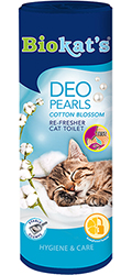 Biocat's DEO Pearls Cotton Blossom - дезодорант для котячого туалету