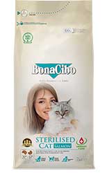 BonaCibo Cat Adult Sterilised with Salmon