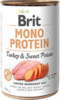 Brit Mono Protein Dog с индейкой и сладким картофелем
