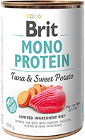 Brit Mono Protein Dog с тунцом и сладким картофелем
