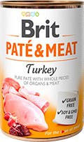Brit Pate & Meat Dog з індичкою