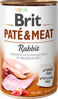 Brit Pate & Meat Dog с кроликом