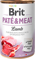 Brit Pate & Meat Dog з ягням