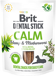 Brit Dog Dental Stick Calm Ласощі із заспокійливою дією для собак