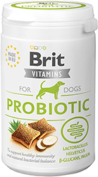 Brit Dog Vitamins Probiotic Вітамінізовані ласощі для підтримання травлення у собак