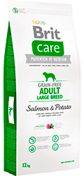 Brit Care Grain Free Adult Large Breed Salmon & Potato