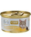 Brit Care Консерва с куриным филе и сыром для кошек