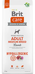 Brit Care Hypoallergenic Adult Medium Breed Lamb