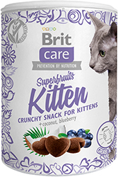 Brit Care Cat Snack Superfruits Ласощі для кошенят 