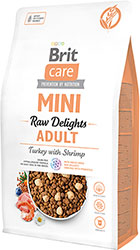 Brit Care Mini Raw Delights Grain Free Adult Turkey with Shrimp Brit Care Mini Raw Delights Grain Free Adult Turkey with Shrimp