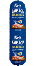 Brit Premium Sausage с курицей для собак