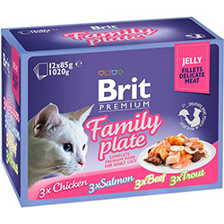 Brit Premium "Сімейна тарілка" в желе