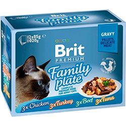 Brit Premium "Семейная тарелка" в соусе