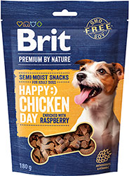 Brit Premium by Nature Semi-moist Snacks Chicken with Raspberry