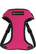 Bronzedog Sport Vest Шлея для собак мелких пород, розовая