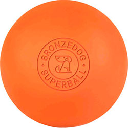 Bronzedog Superball Литой мяч для собак, 6 см