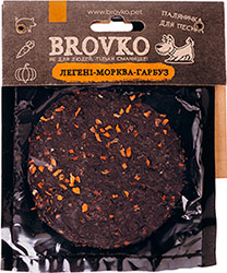 Brovko Паляничка "Легкие-морковь-тыква" для собак