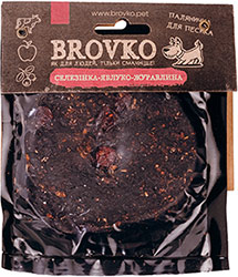 Brovko Паляничка "Селезенка-яблоко-клюква" для собак