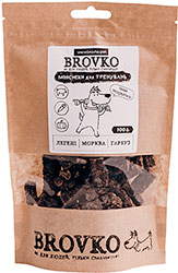 Brovko Снеки "Легкие-морковь-тыква" для собак