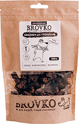 Brovko Снеки "Сердце-расторопша-черника" для собак