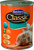Butcher's Classic с океанической рыбой для кошек